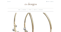 Desktop Screenshot of cvdesignsjewelry.com